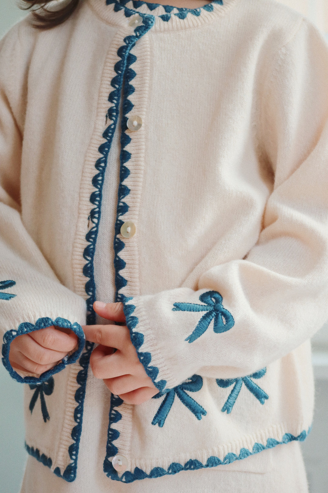 [Konges slojd] Collette knit Cardigan - Off White