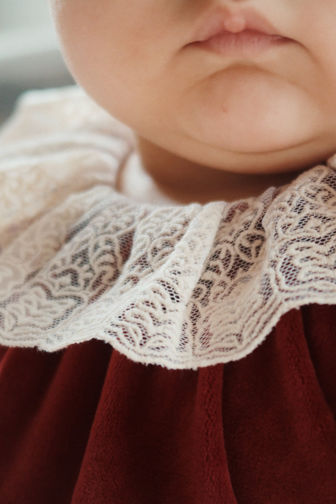 [Konges slojd] Venola Romper GRS - Red Dahlia