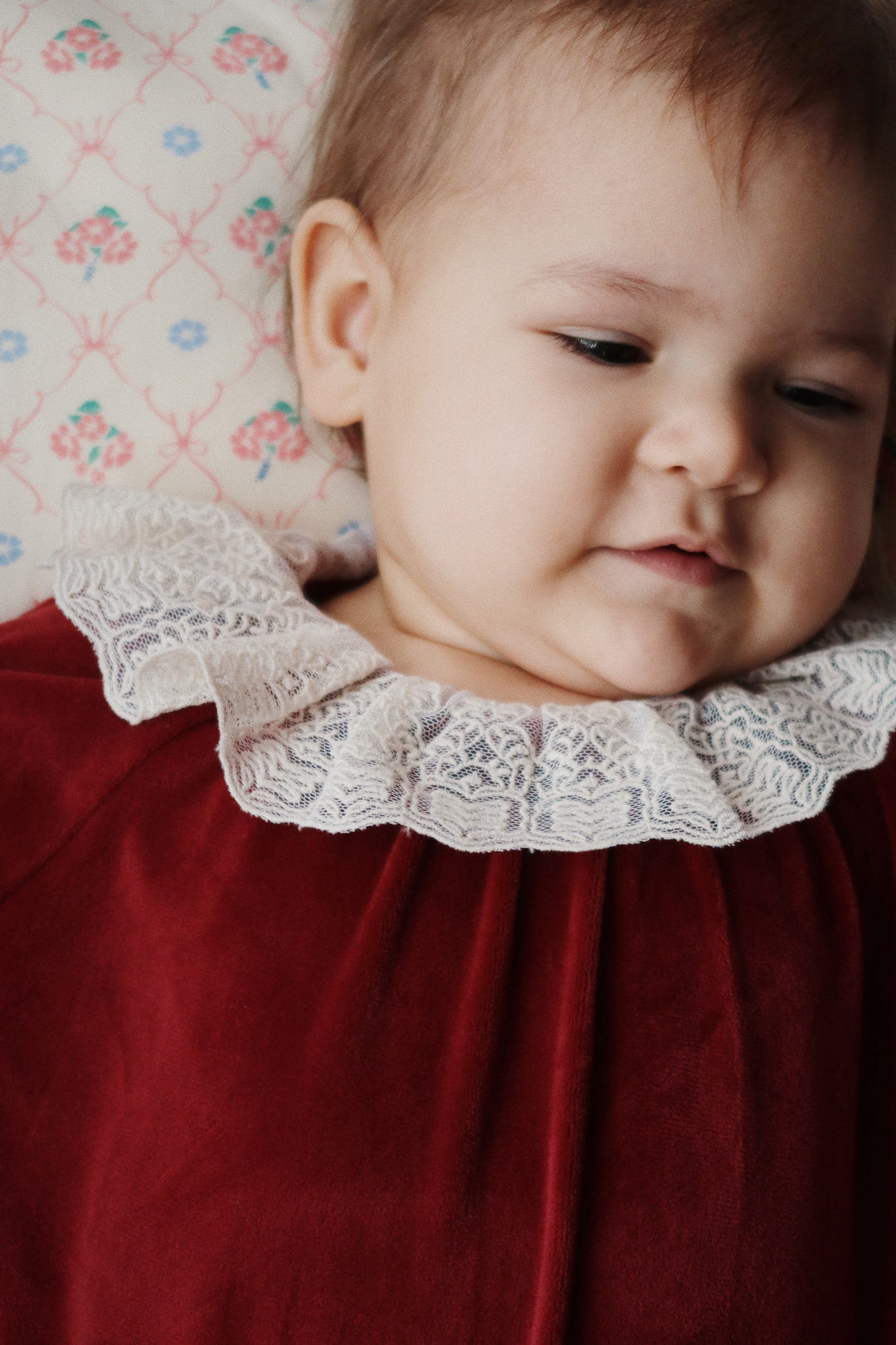 [Konges slojd] Venola Romper GRS - Red Dahlia
