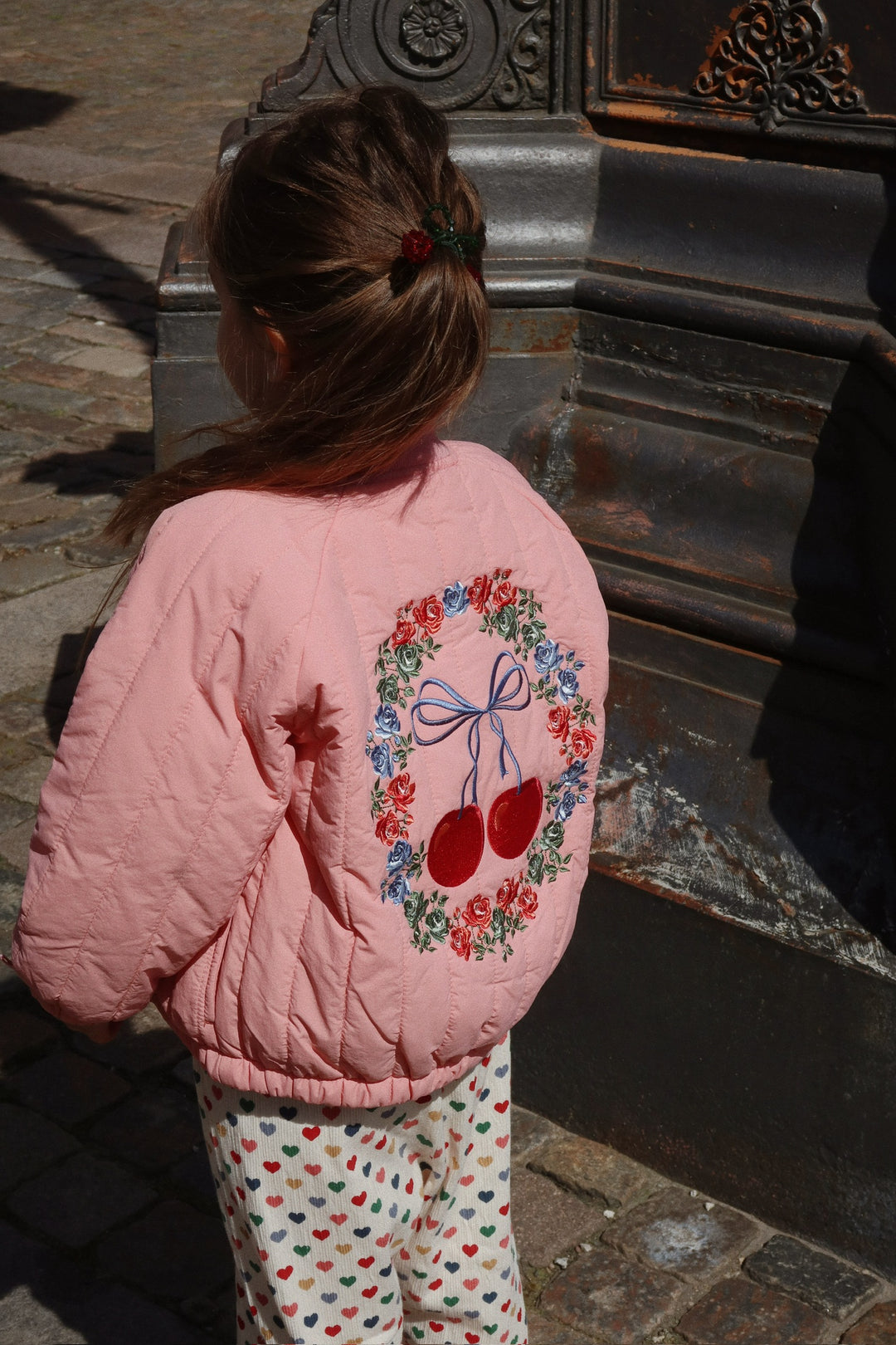 [Konges slojd] Juno Bomber Jacket - Strawberry ICE