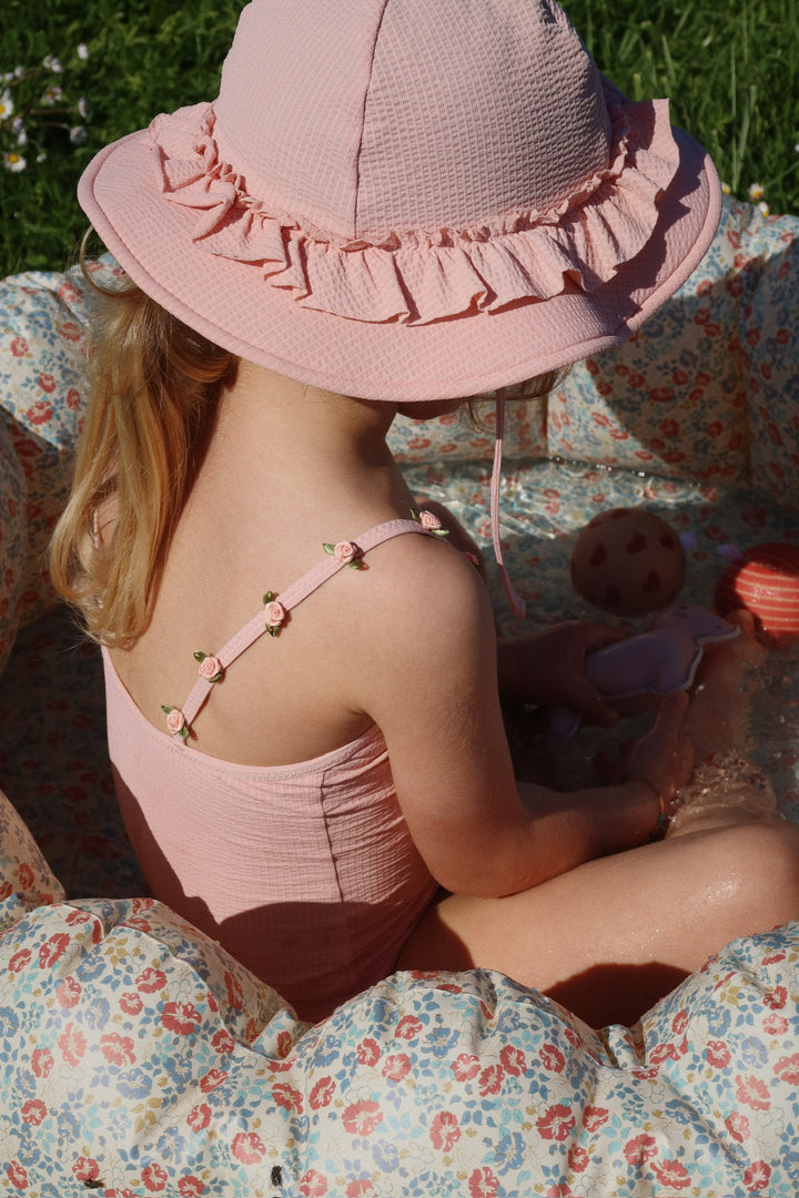 [Konges Slojd] Fleuri Swimsuit - Powder Pink