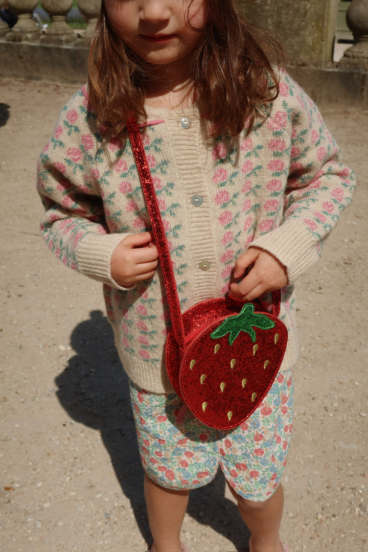 [Konges slojd] Tut Strawberry Shoulder Bag - Barbados Cherry