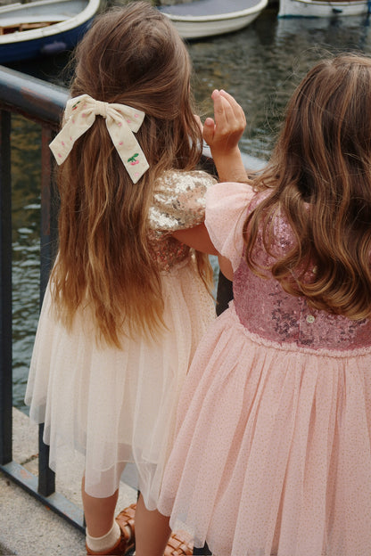 [Konges slojd] Odette Rainbow Dress - Evening Sand
