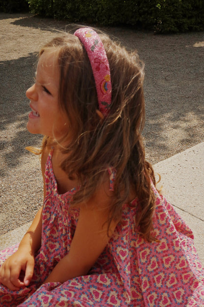 [Konges slojd] Beaded Hairbrace - Bubblegum