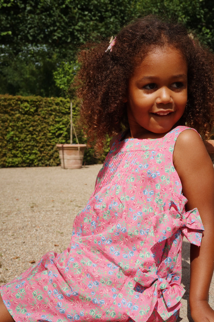[Konges slojd] Pacey Bow Dress GOTS - Fandango