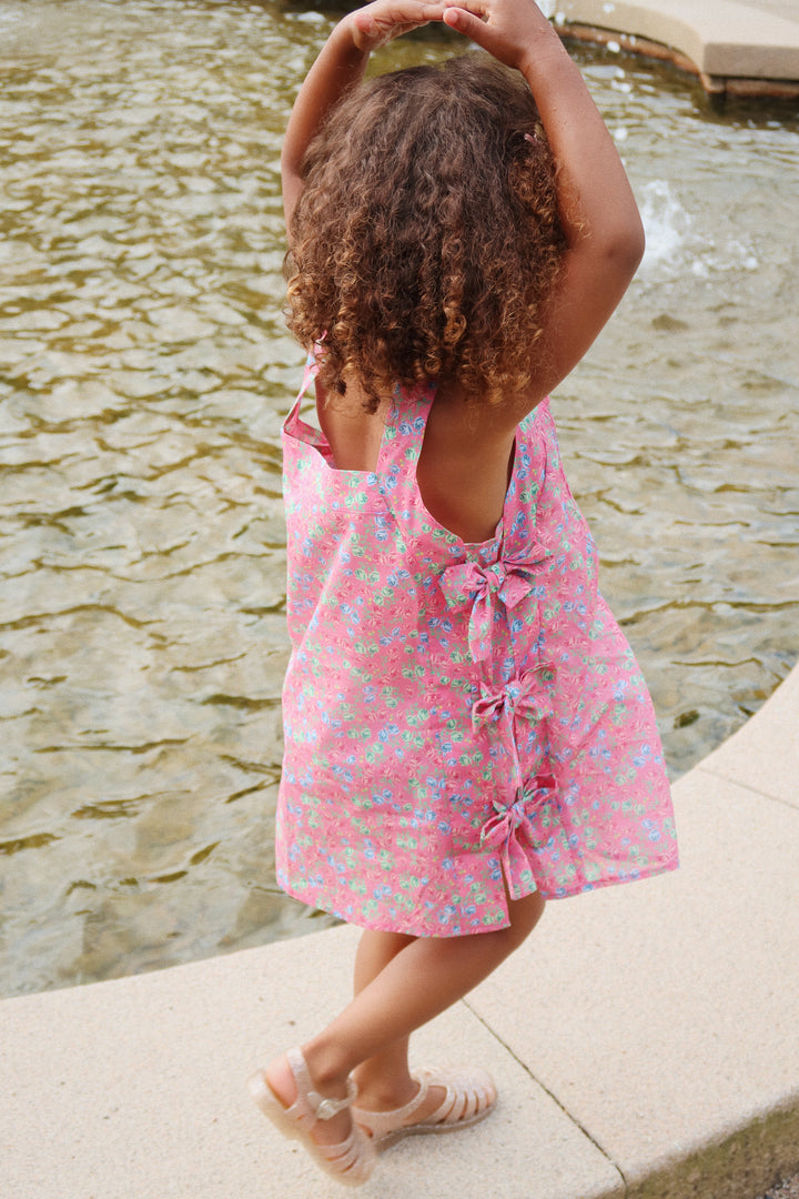 [Konges slojd] Pacey Bow Dress GOTS - Fandango
