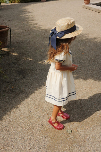 [Konges slojd] Allie Sailor Dress GOTS - Optic White