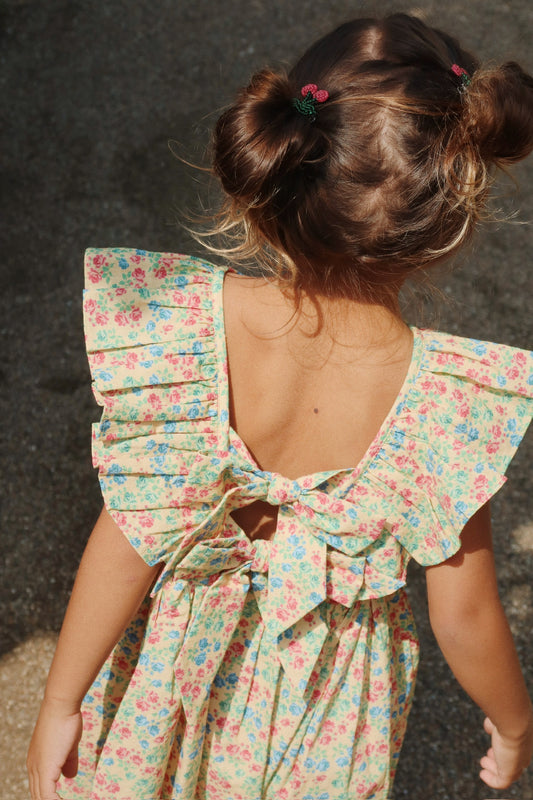 [Konges slojd] Cianna Dress GOTS - Fandango Fleur W