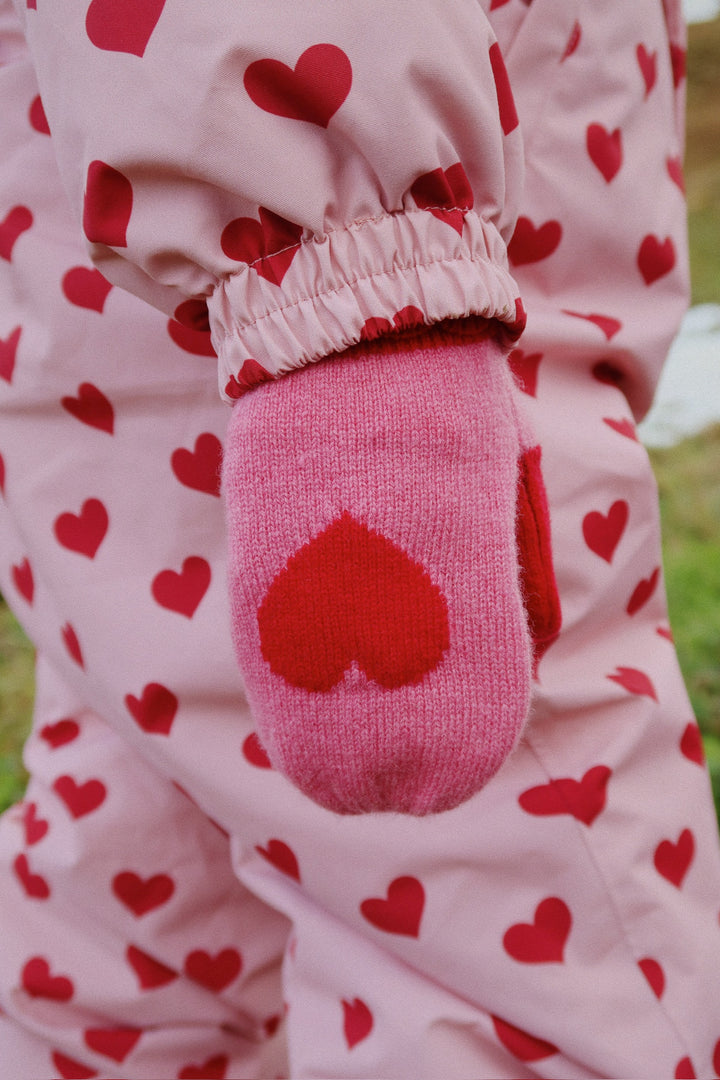 [Konges slojd] Collette Mittens- Pink