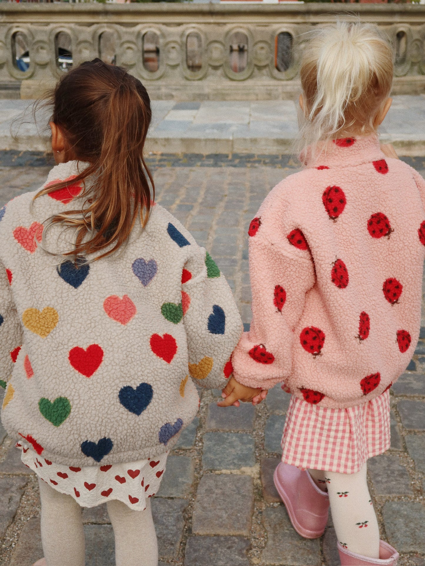 [Konges slojd] Jody Teddy Jacket - Ladybug Pink