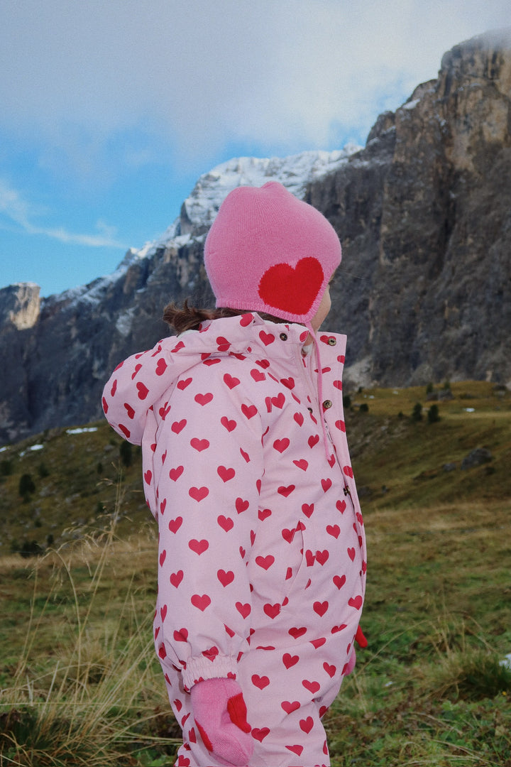 [Konges slojd] Collette Mittens- Pink