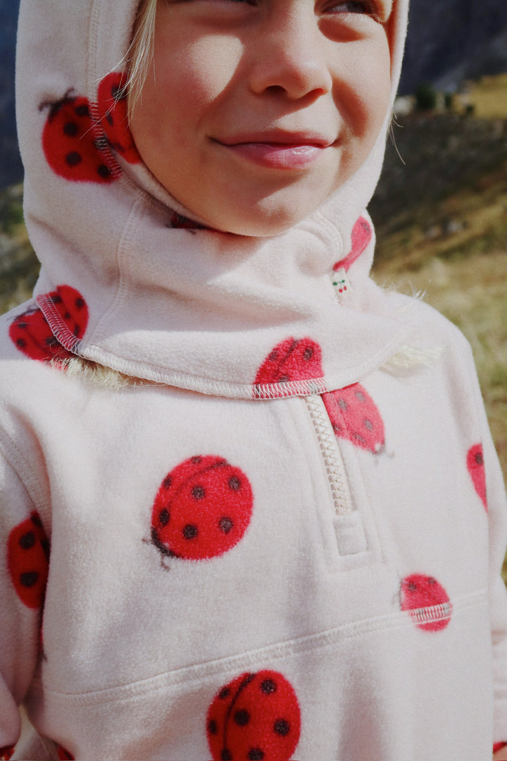 [Konges slojd] Tavi Fleece Balaclava - Ladybug