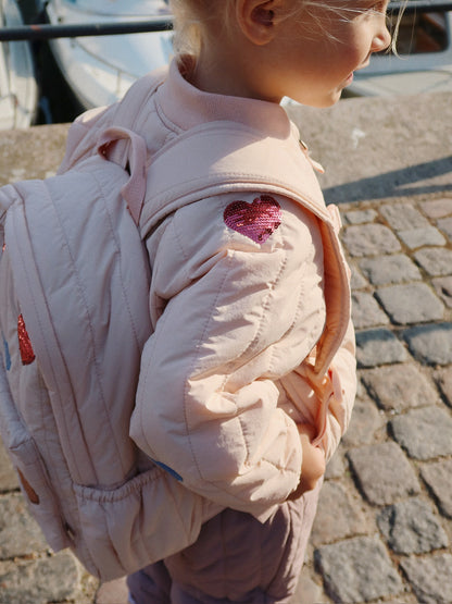 [Konges slojd] Juno Sequin Bomber Jacket - Cameo Rose