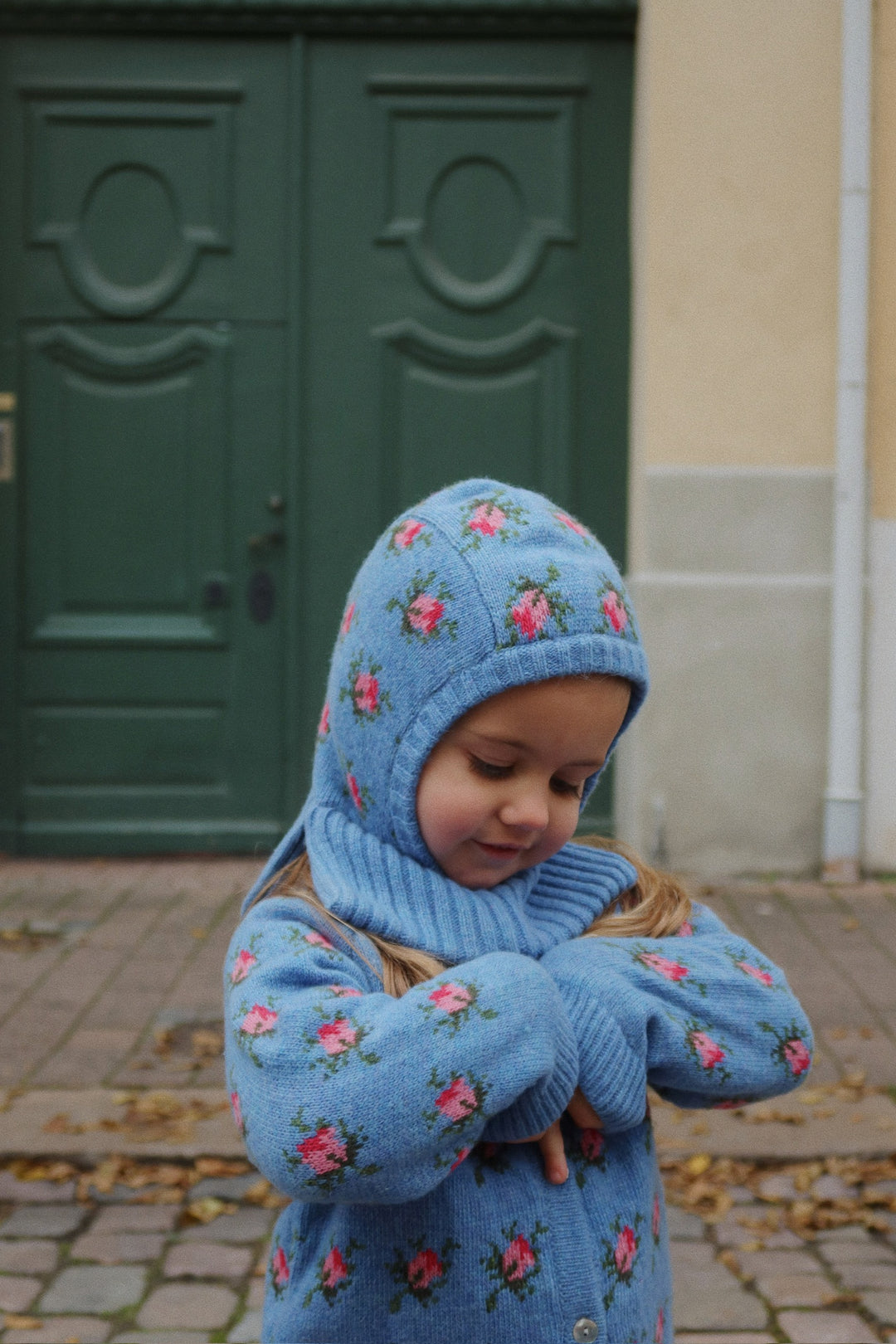 [Konges slojd] Belou Knit Balaclava - Rosie Shades
