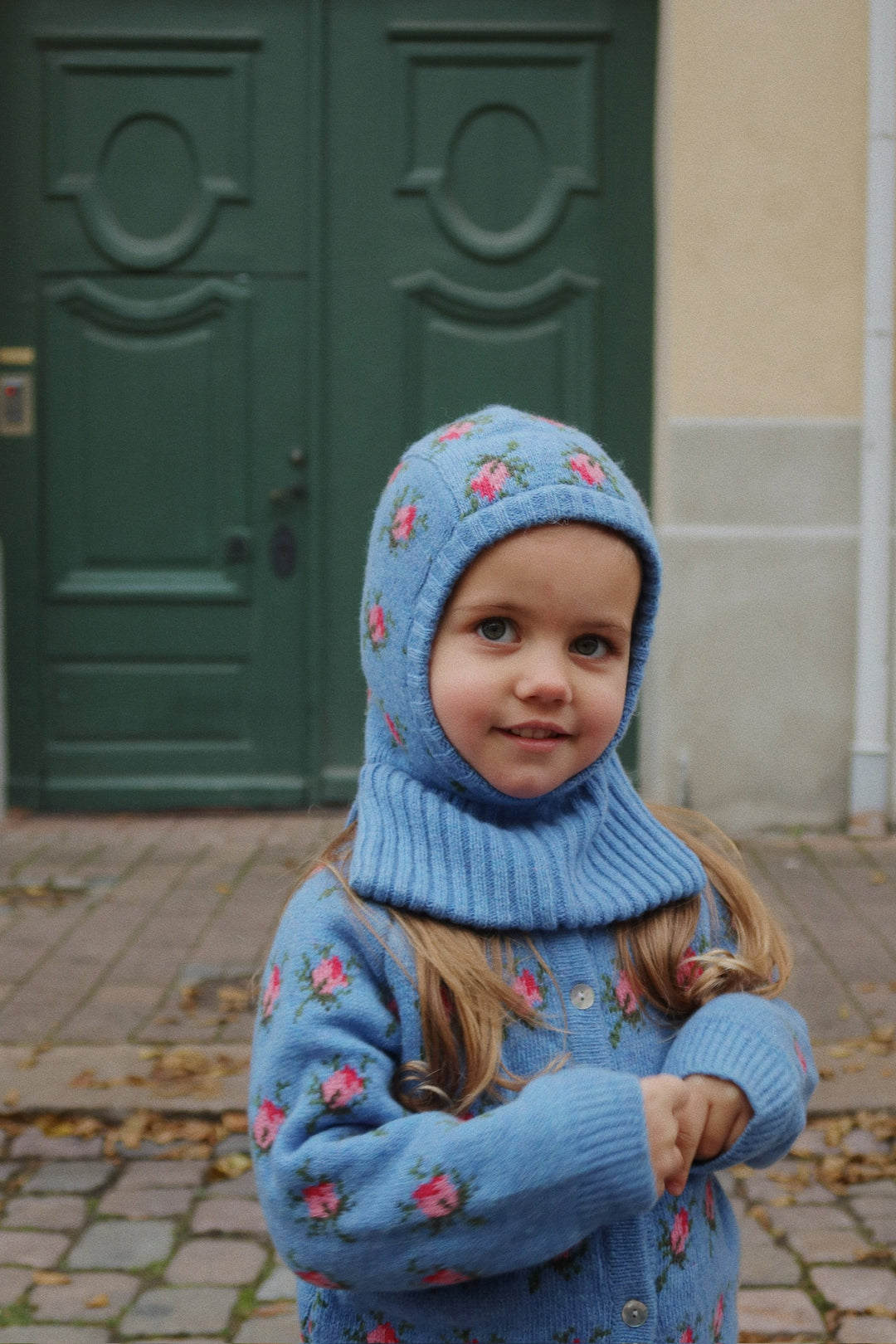 [Konges slojd] Belou Knit Balaclava - Rosie Shades