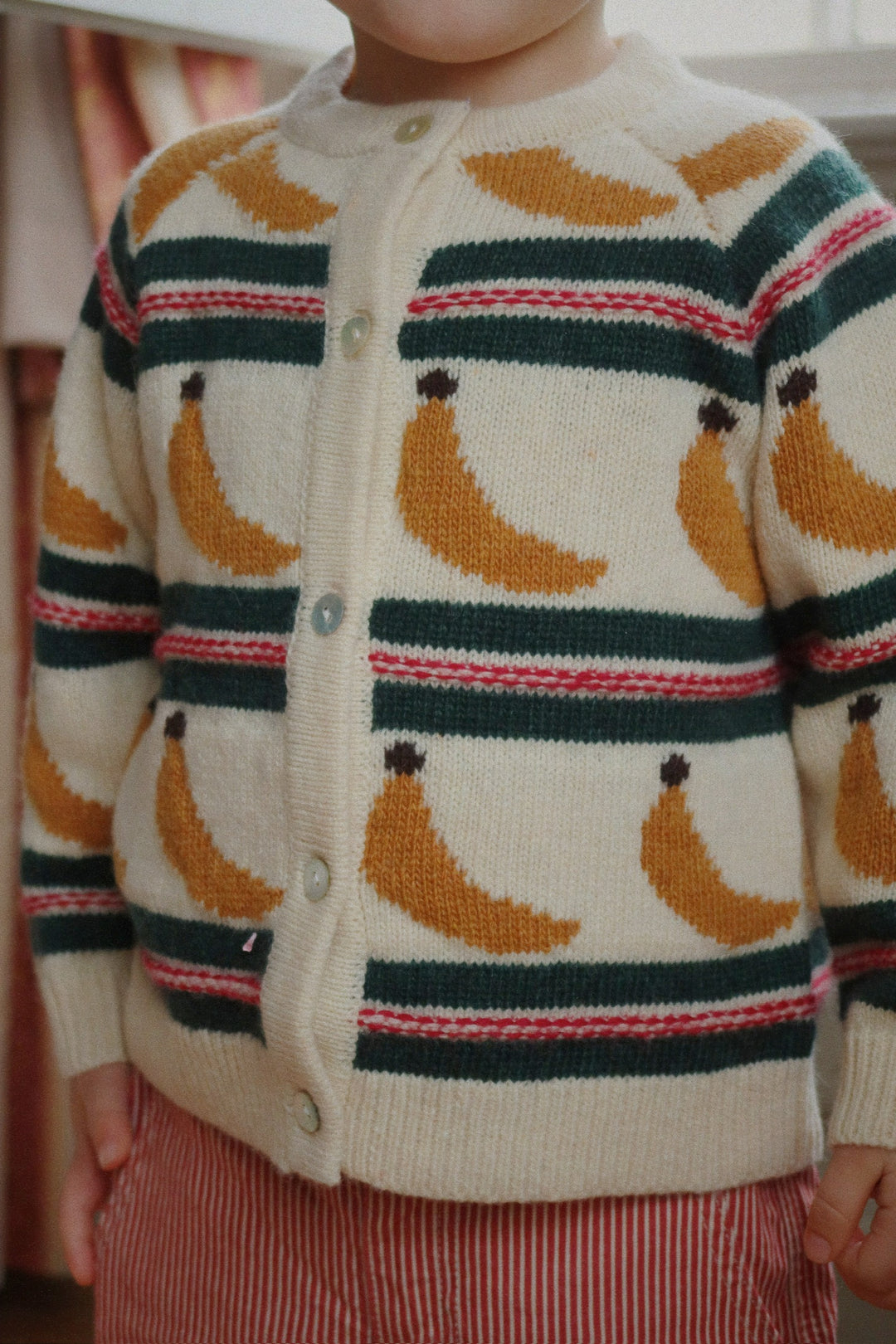 [Konges slojd]Billi Knit Cardigan - Banana