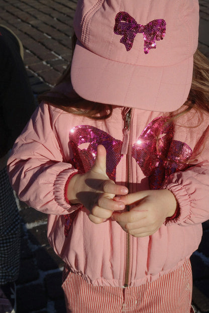 [Konges slojd] Juno Sequin Bomber Jacket - Rosette