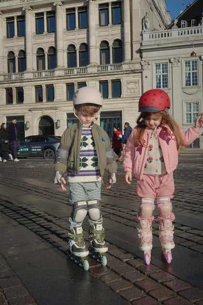 [Konges Slojd]Light up Roller Skates - Cherry Blush