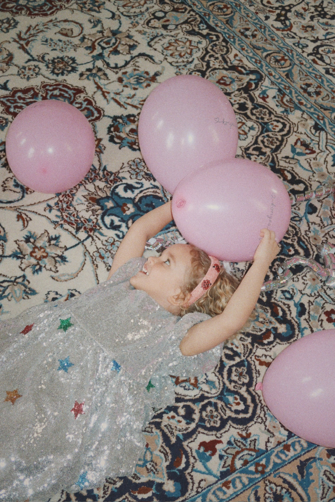 [Konges slojd] Beaded Hairbrace - Ladybug