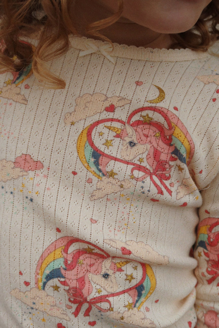 [Konges slojd] Minnie Glitter Blouse GOTS - Horn Stars