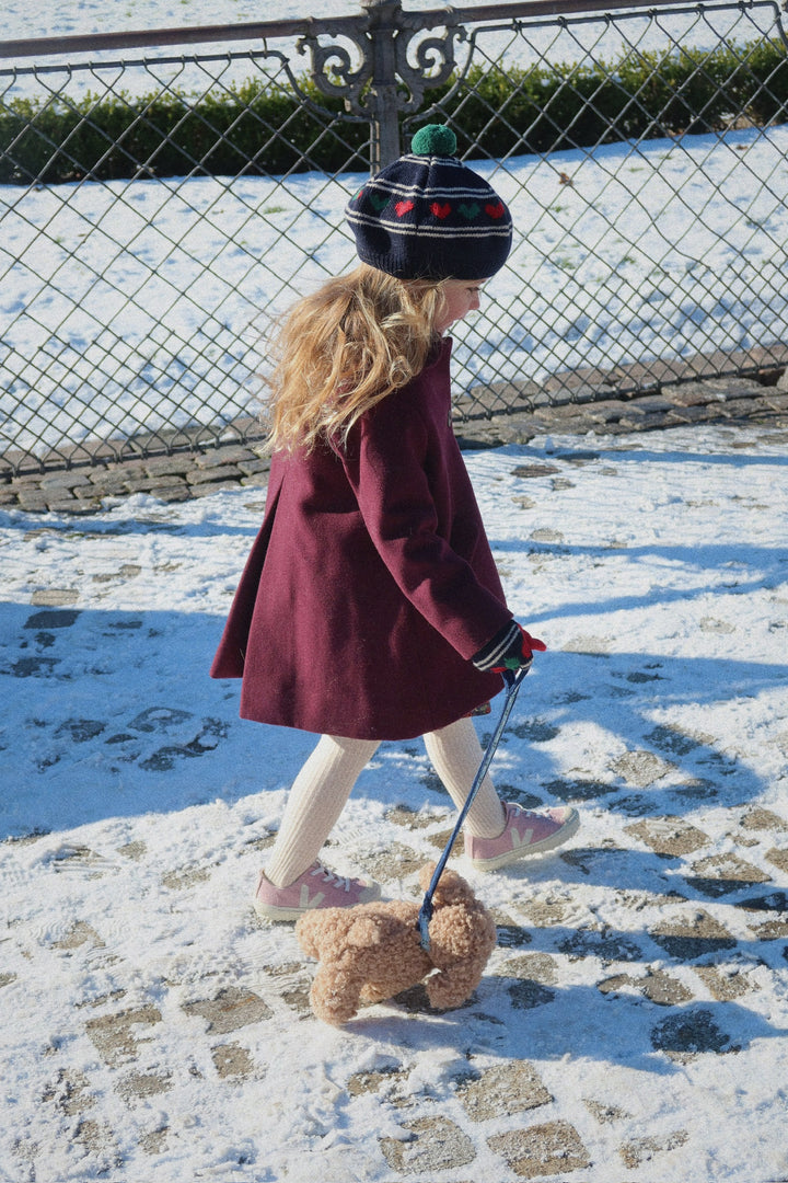[Konges slojd] Belou Knit Beret - Heart