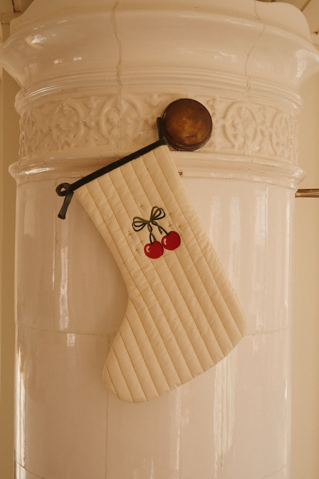 [Konges slojd] Christmas Stocking - Christmas Cherry