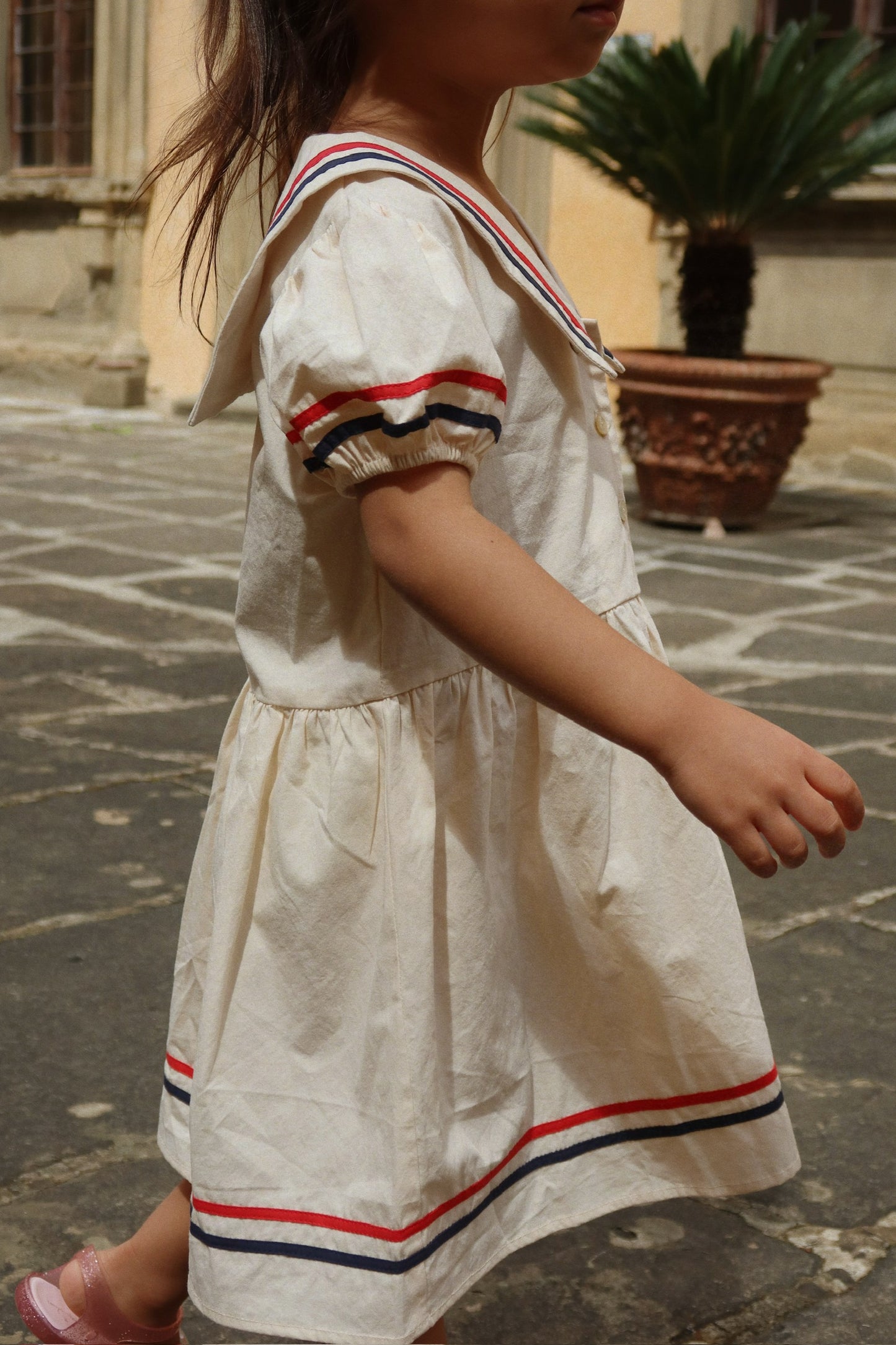[Konges slojd] Allie Dress GOTS - Eggnog