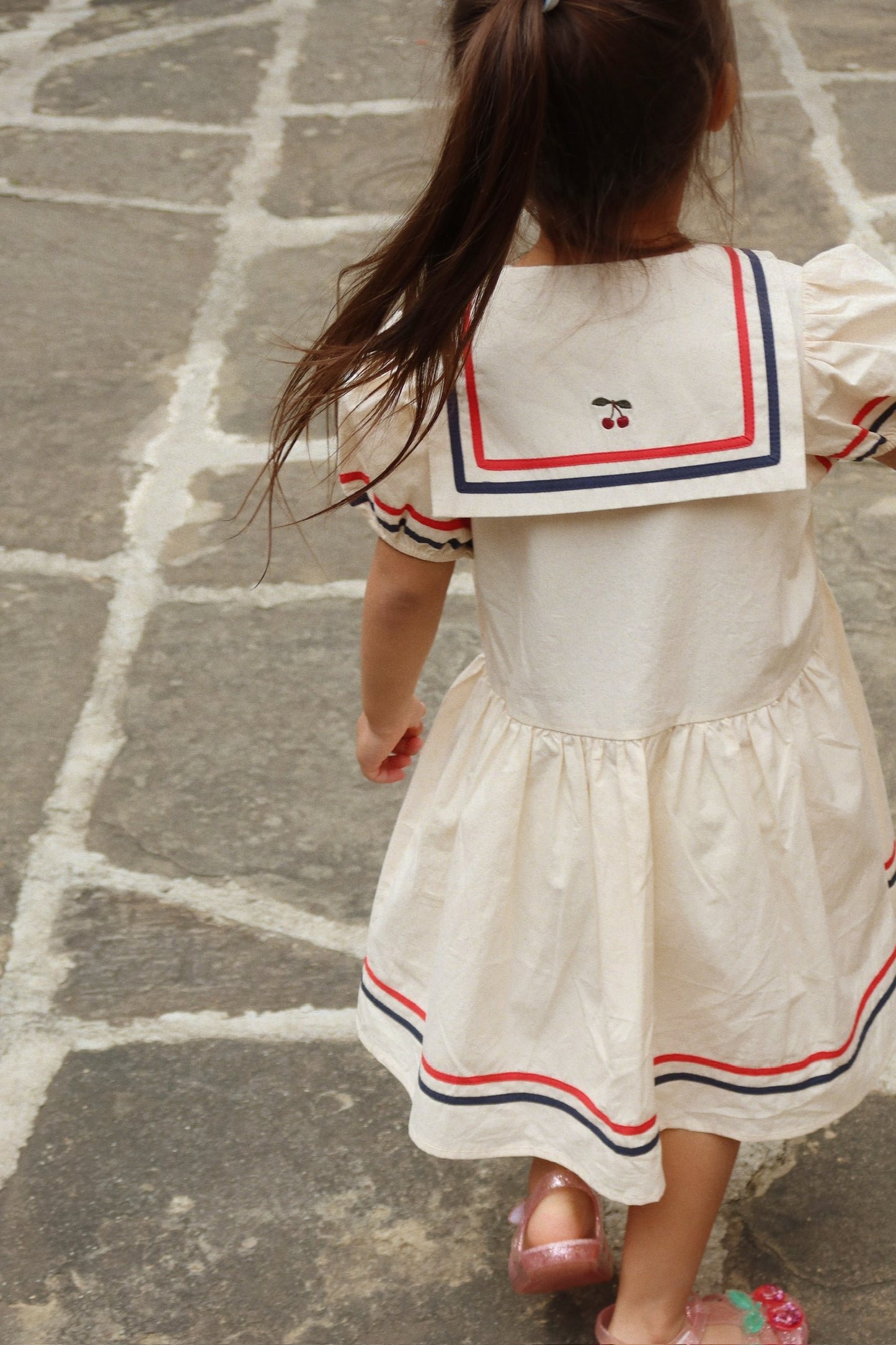 [Konges slojd] Allie Dress GOTS - Eggnog