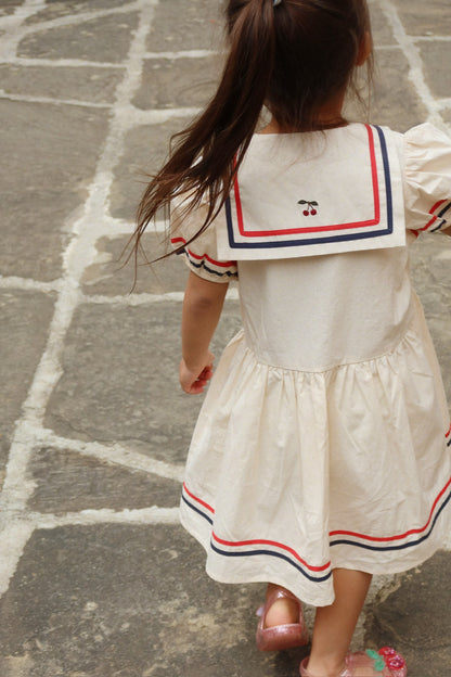 [Konges slojd] Allie Dress GOTS - Eggnog