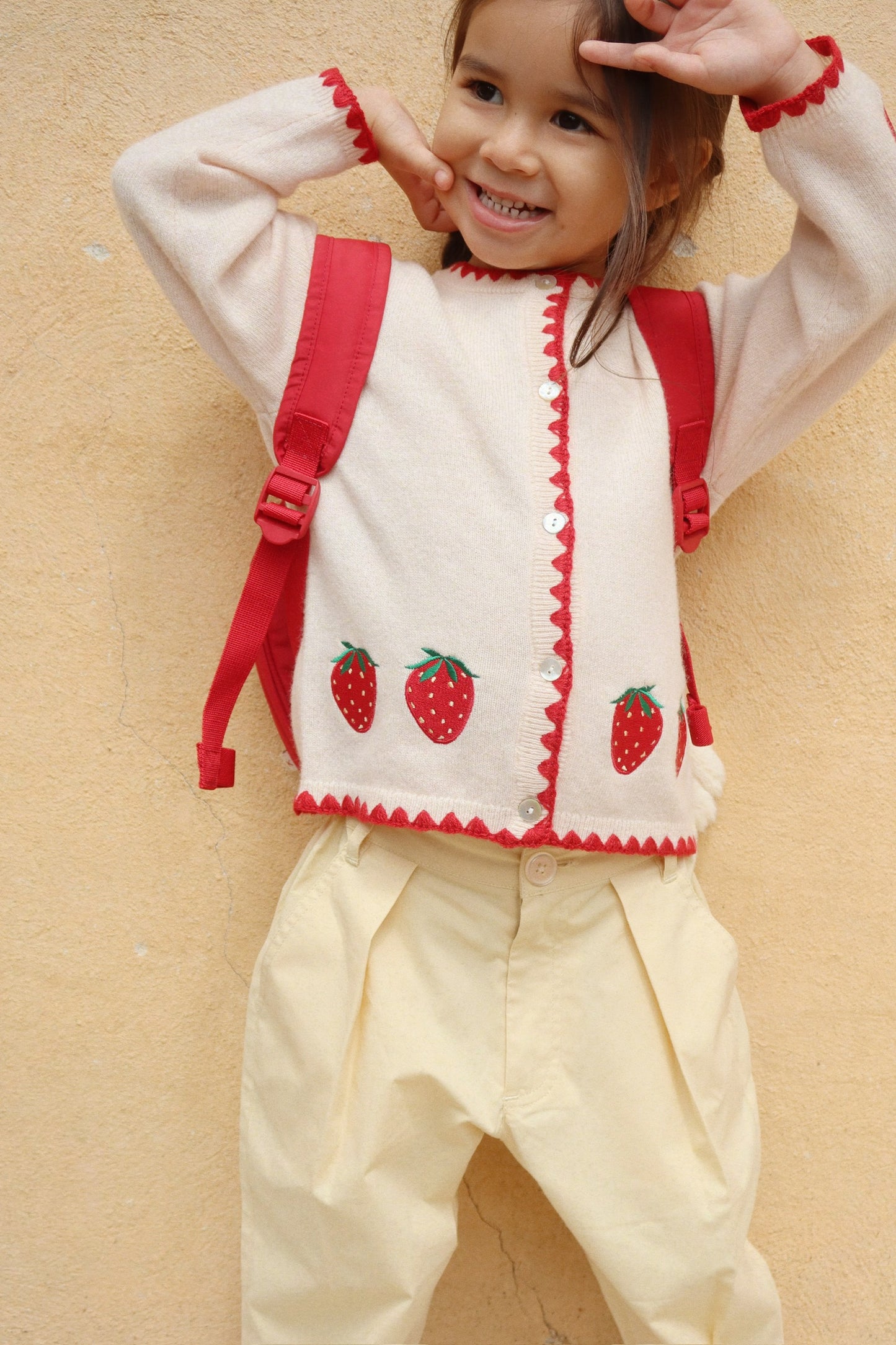 [Konges slojd] Collette knit Cardigan - Buttercream