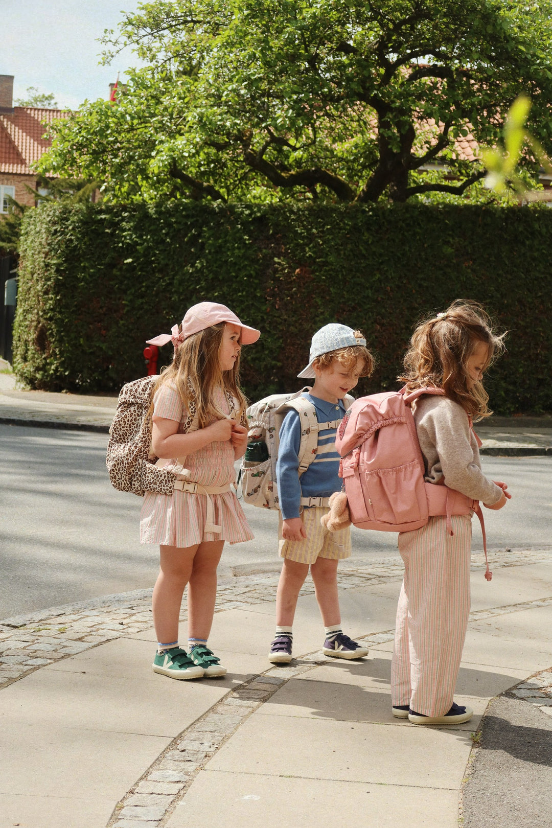 [Konges slojd]Clover Schoolbag - Rosette