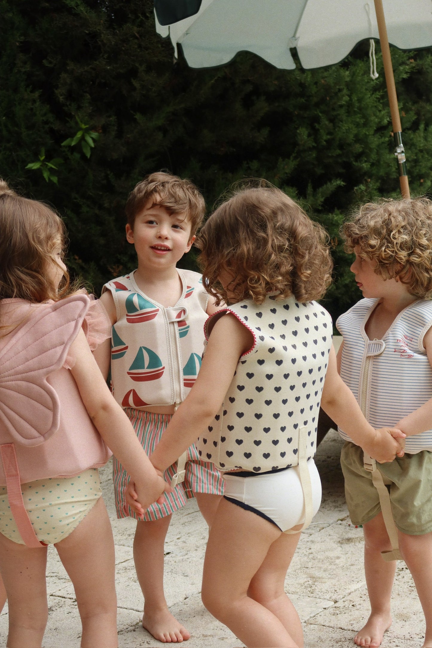 [Konges slojd] Piper Swim Vest - Powder Pink