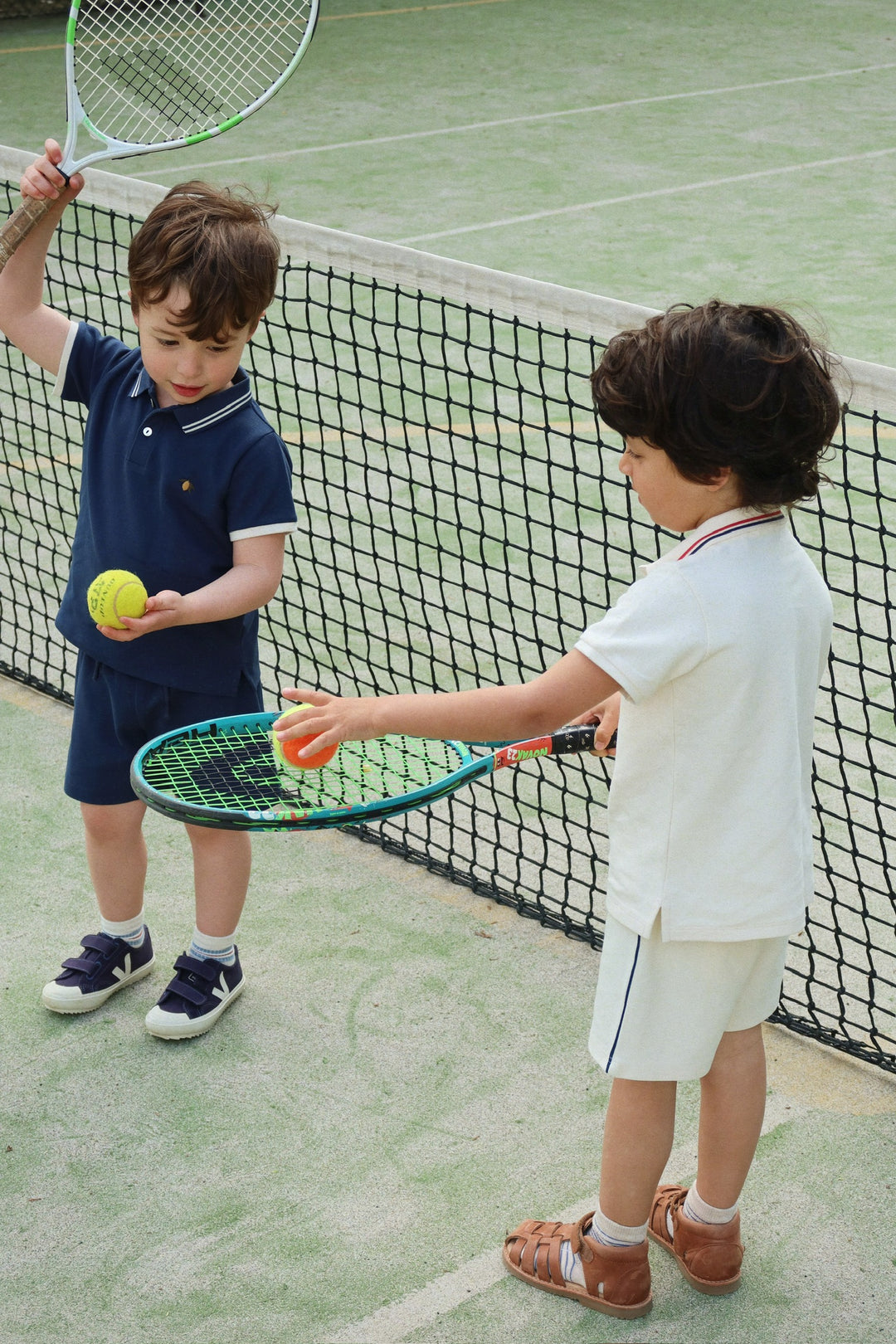 [Konges slojd] Florian Polo Shirt GOTS - Antique White