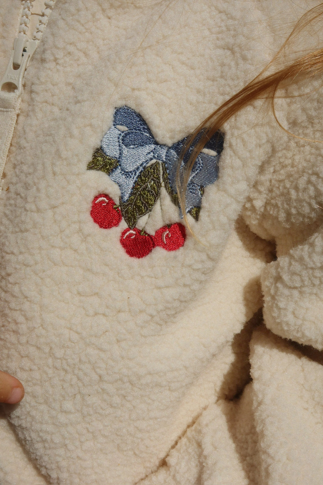 [Konges slojd] Jazz Teddy Jacket - White Smoke