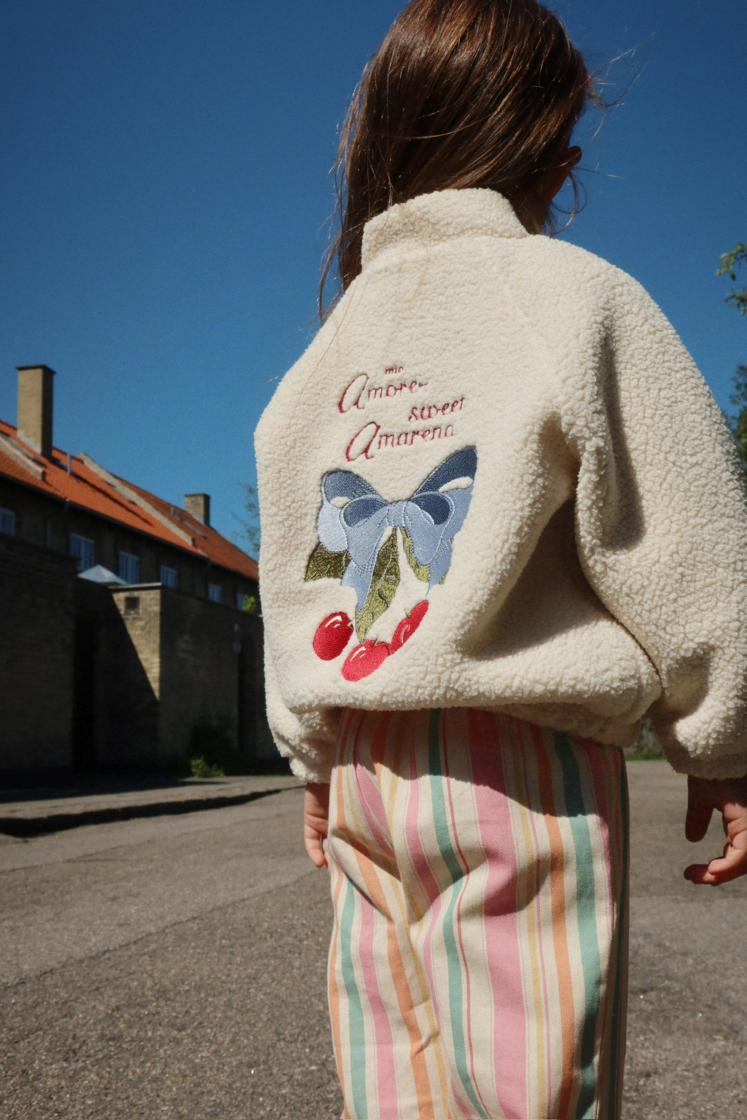 [Konges slojd] Jazz Teddy Jacket - White Smoke