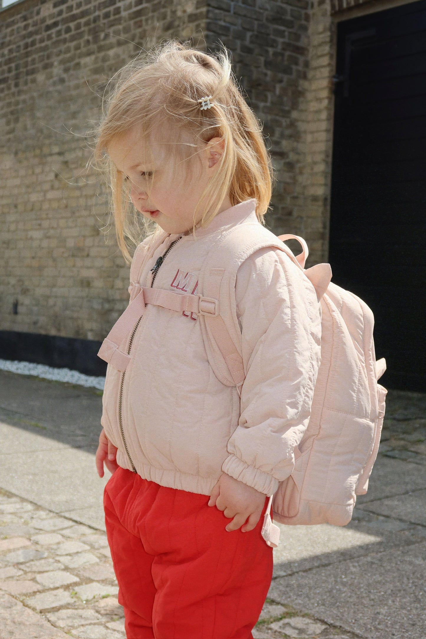 [Konges slojd] Juno Kitty Bomber Jacket - Cameo Rose
