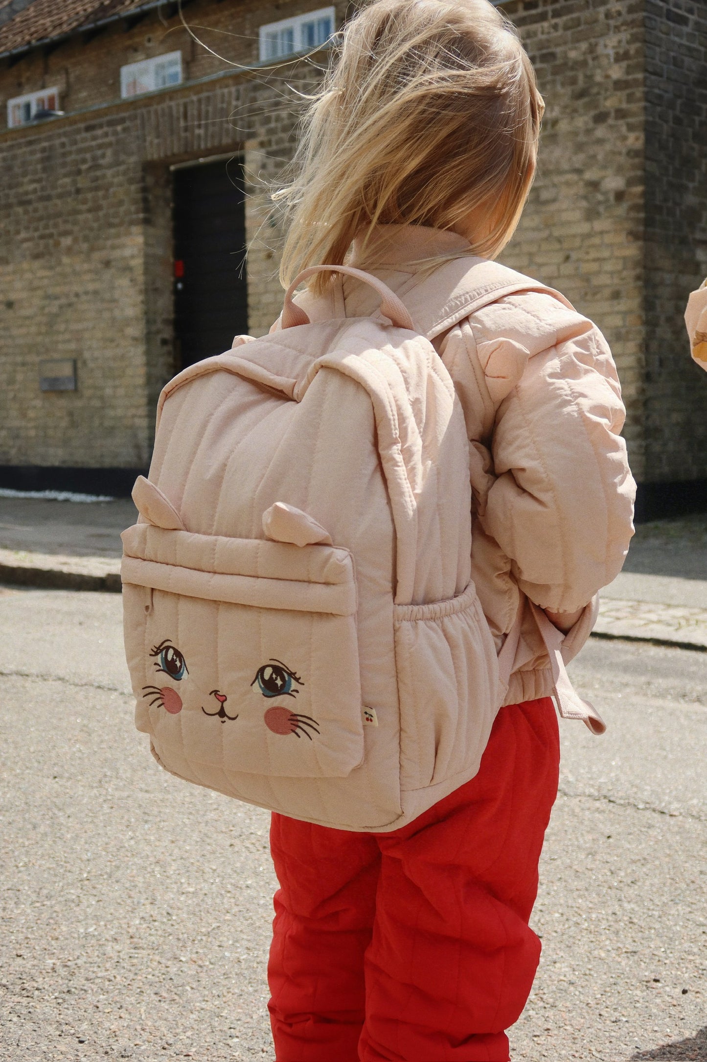 [Konges slojd] Juno Kitty Bomber Jacket - Cameo Rose