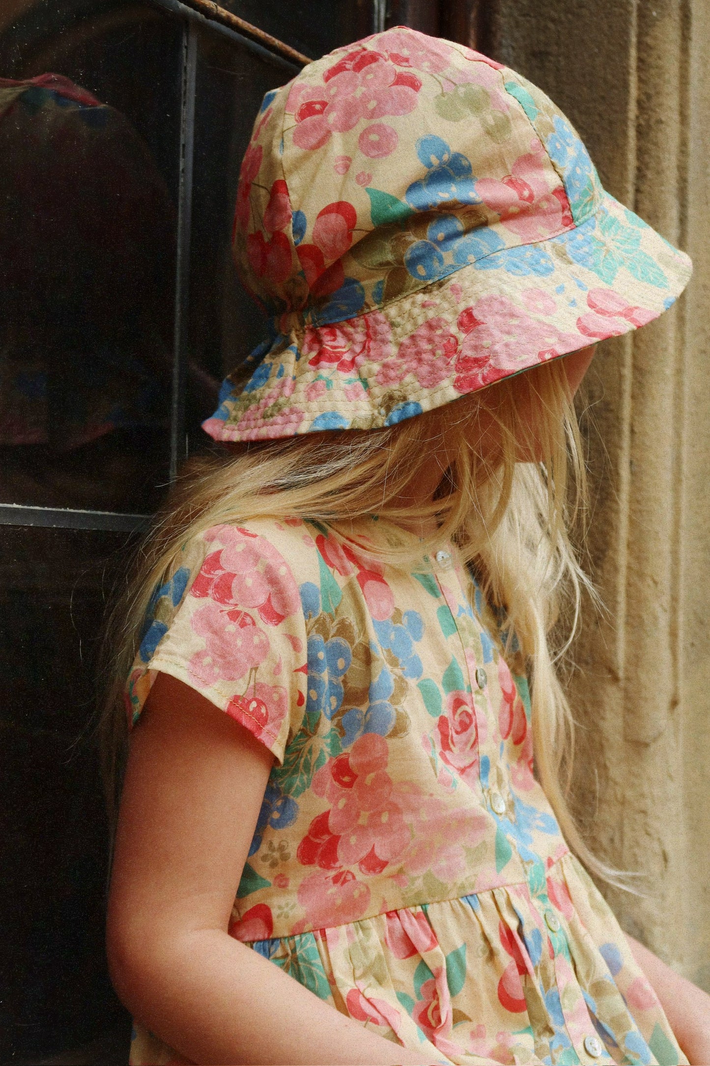 [Konges slojd] Pacey SS Dress GOTS - Bloomiegrape