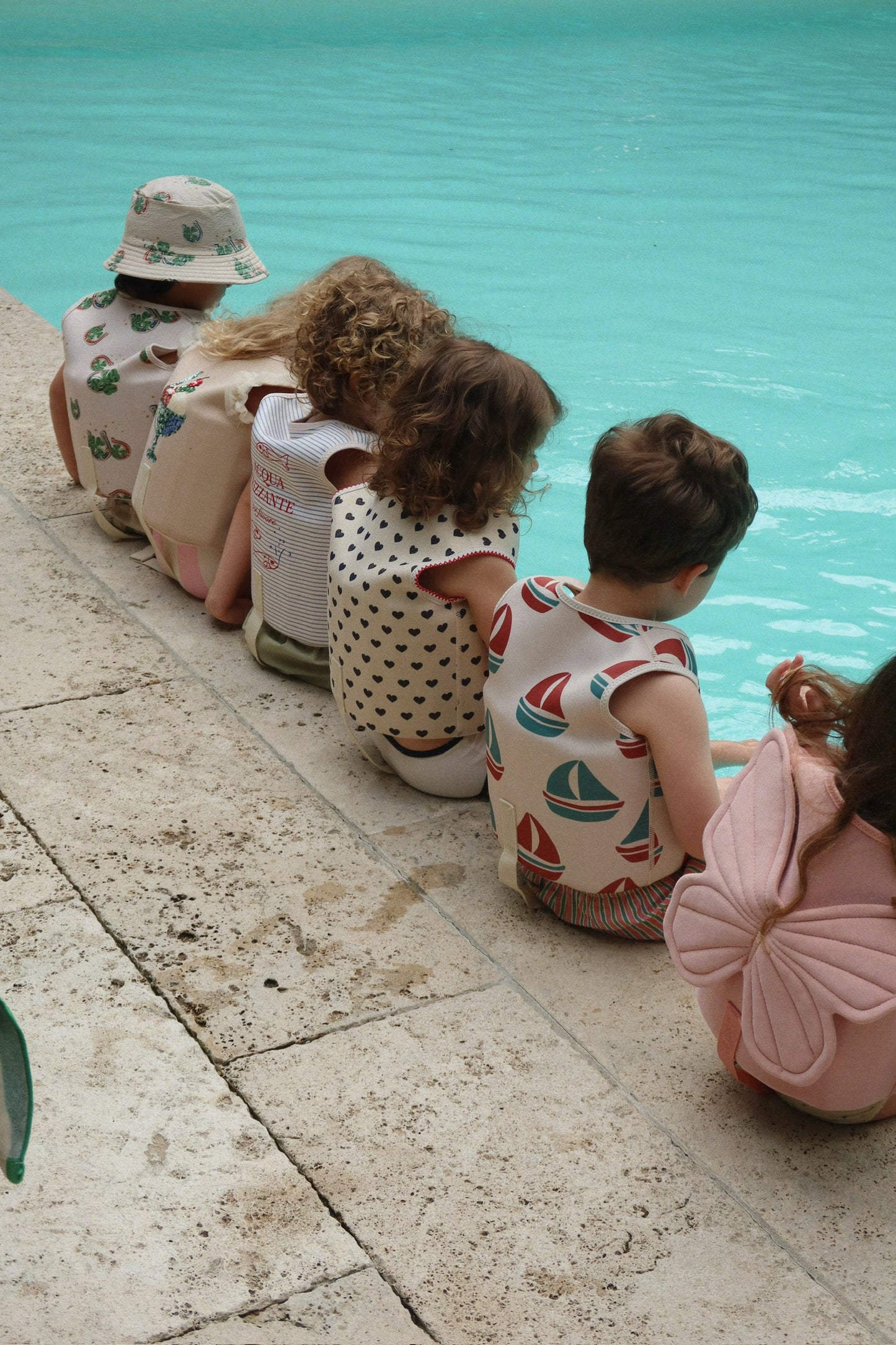 [Konges slojd] Piper Swim Vest - Powder Pink