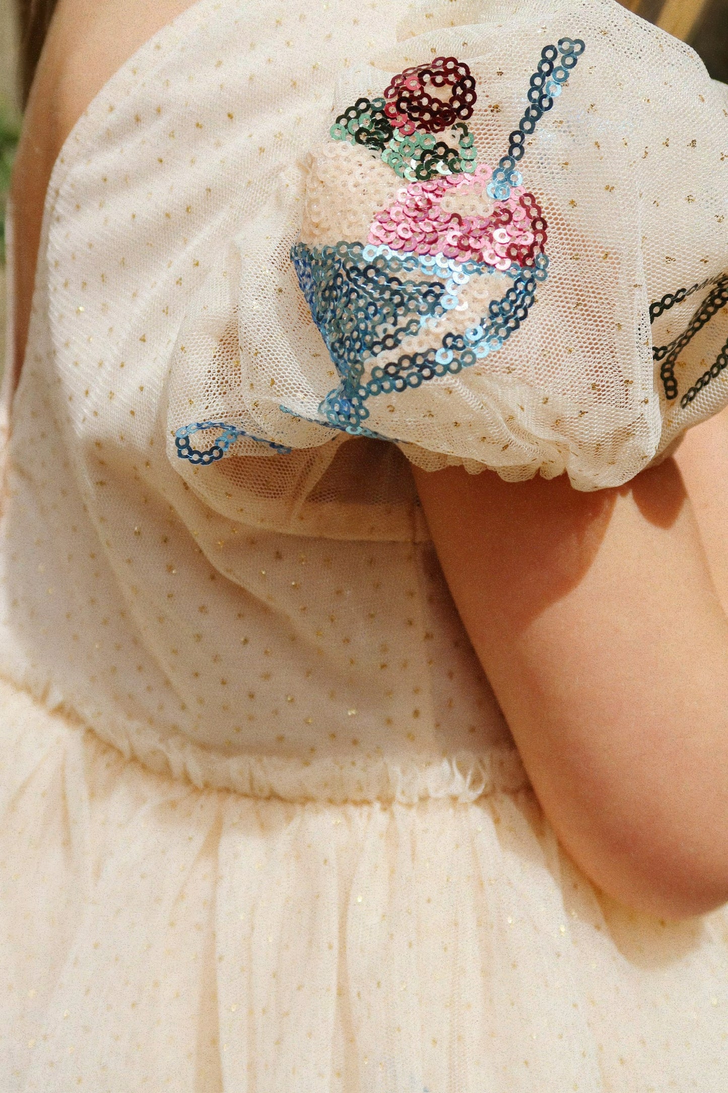 [Konges slojd] Yvonne Puff Dress - Gelato