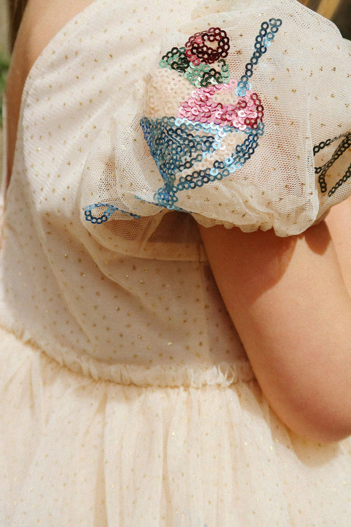 [Konges slojd] Yvonne Puff Dress - Gelato