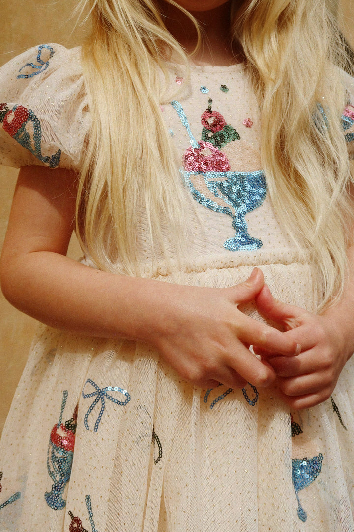 [Konges slojd] Yvonne Puff Dress - Gelato