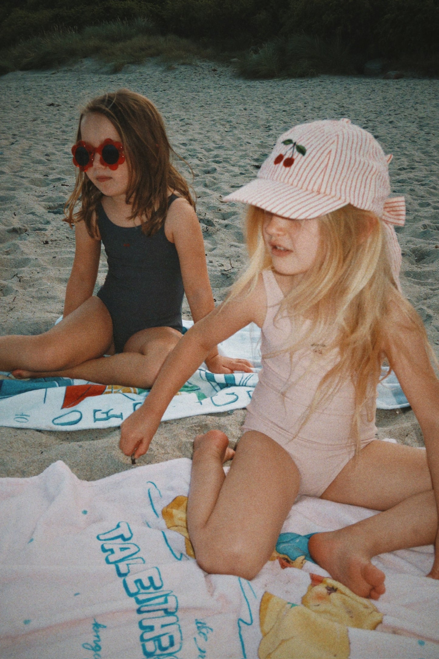 [Konges slojd]Ellie Bow Cap GOTS - Amour Stripe