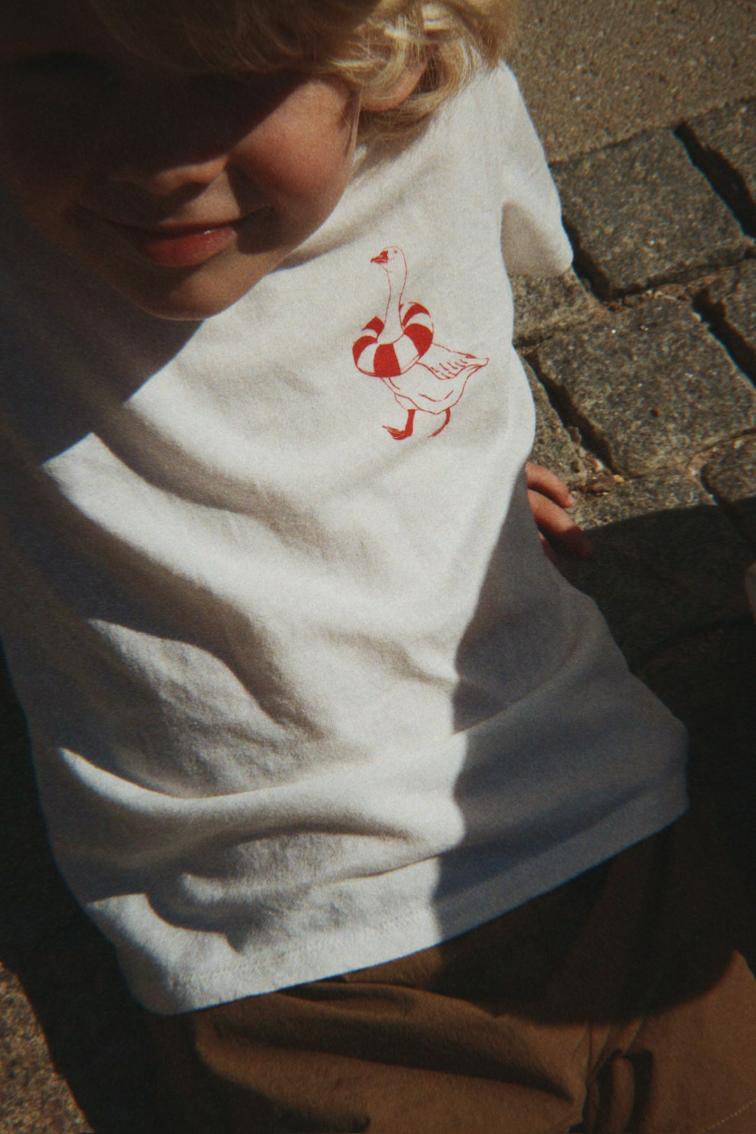 [Konges slojd]Era Tee OCS - Off White / Lifeguard Service