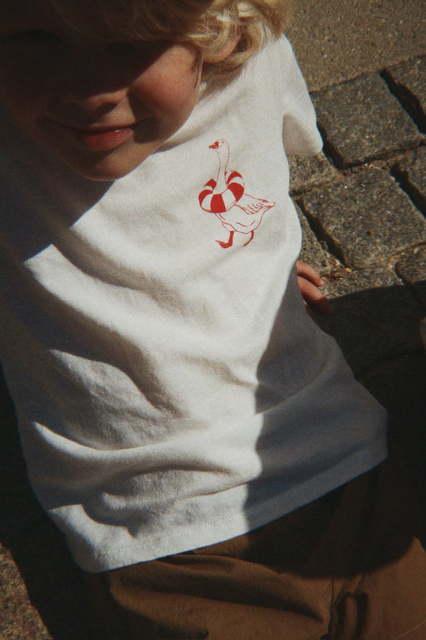 [Konges slojd]Era Tee OCS - Off White / Lifeguard Service