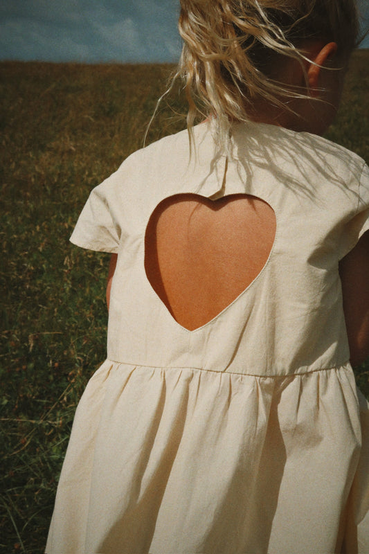 [Konges slojd]Hearly Dress GOTS - Sea Mist