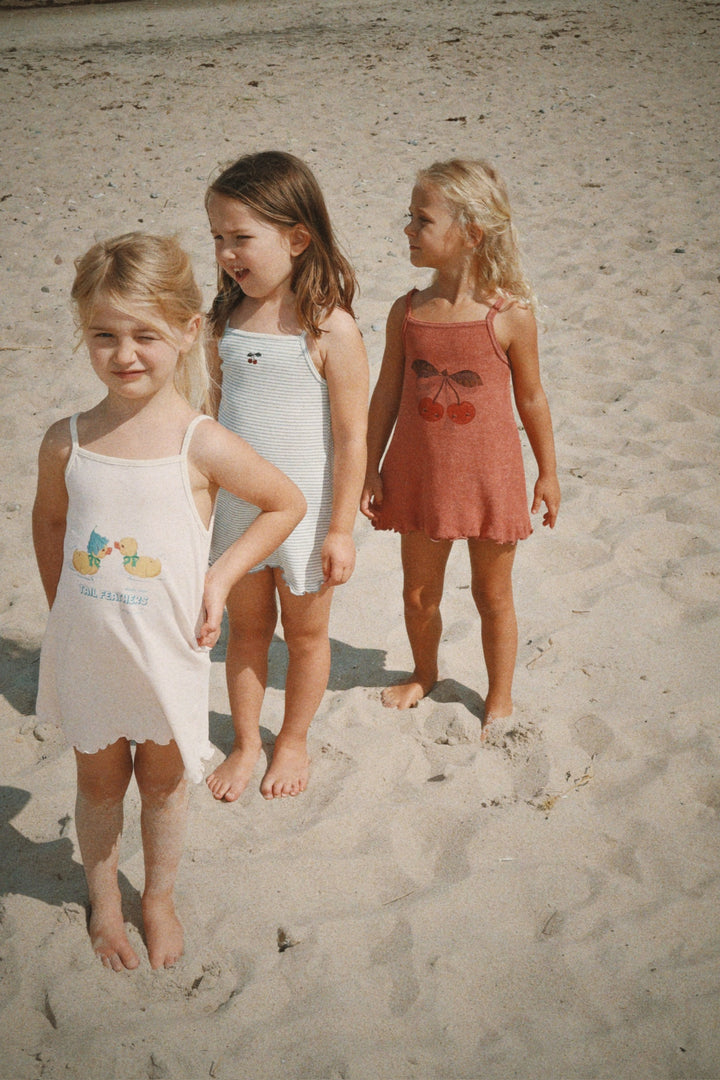 [Konges slojd]Itty Strap Dress GOTS - Canyon Rose