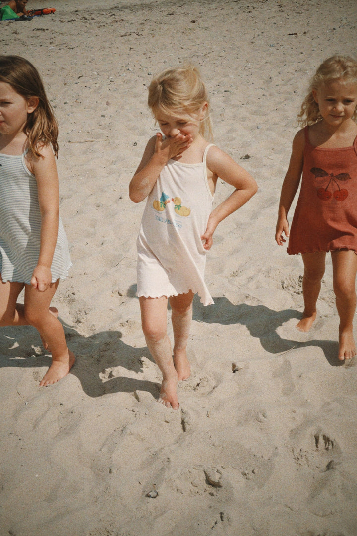 [Konges slojd]Itty Strap Dress GOTS - Canyon Rose