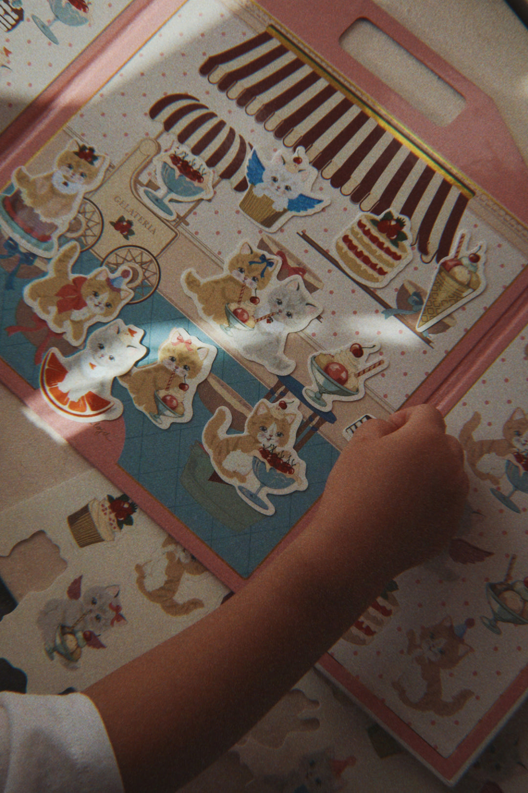 [Konges slojd]My Sticker Universe FSC - Kitty Friends