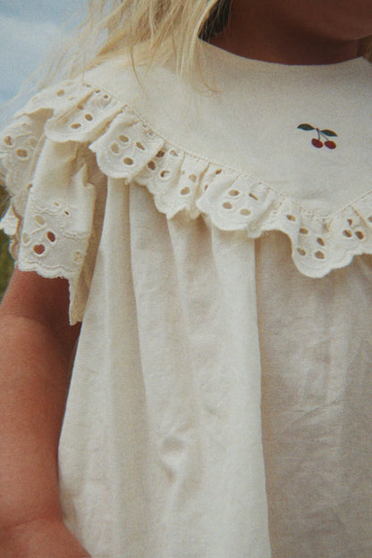 [Konges slojd]Posey Dress - Antique White